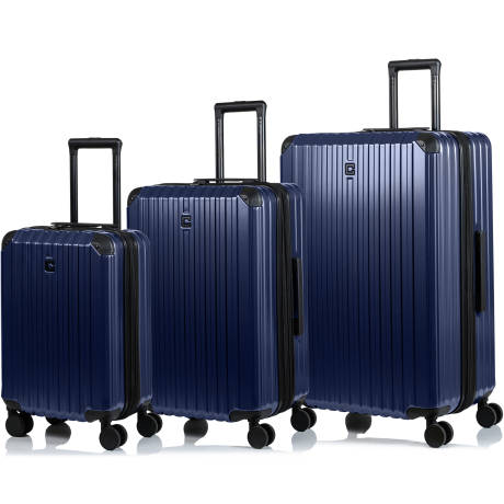 CHAMPS - Element Collection 3pc Expandable Hardside Luggage Set