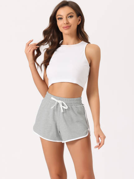 cheibear - Summer Casual Lounge Sweat Shorts