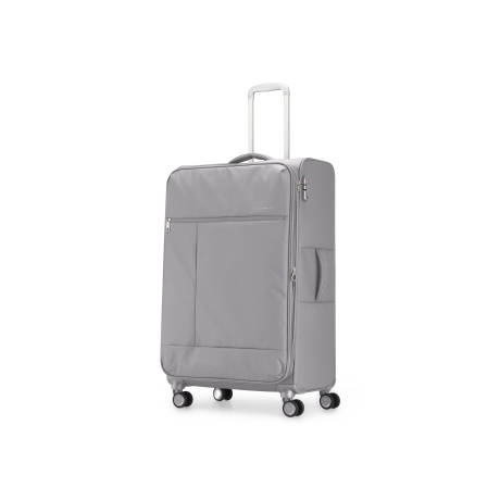 Amsterdam Softside Check-In Large Luggage with Double Spinner Wheels