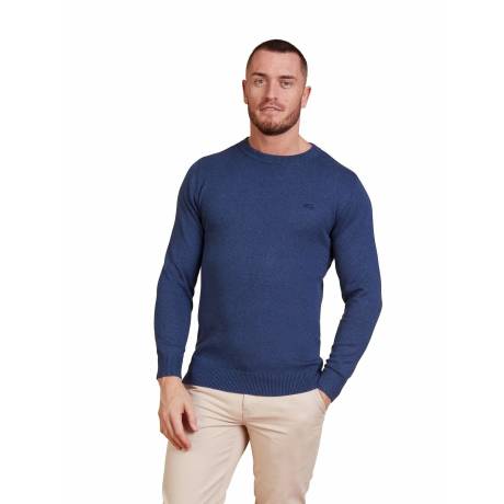 Raging Bull - Mens Classic Knitted Crew Neck Sweater