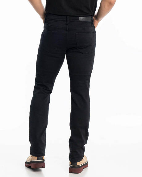 LOIS - Jeans Doublé Noir Brad Slim