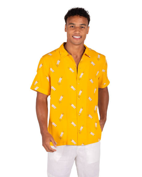 Coast Clothing Co. - Chemise en bambou à manches courtes Spring Camper