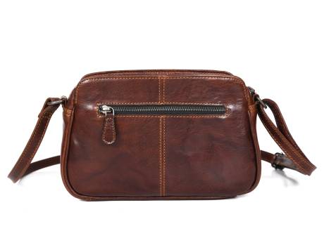 Aaron Leather Goods - Sac bandoulière en cuir Polaris