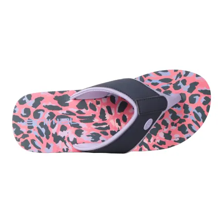 Animal - Womens/Ladies Swish Leopard Print Recycled Flip Flops