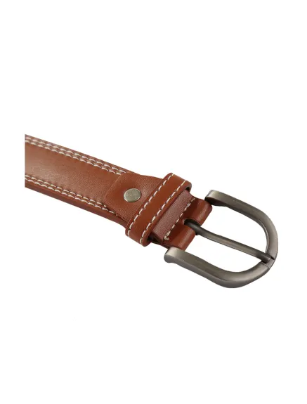 Unique Bargains- Single Prong Buckle Double Stitch Belt