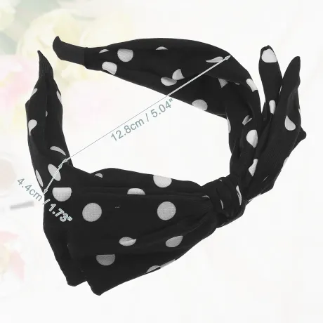 Unique Bargains- Polka Dots large arc Headbands