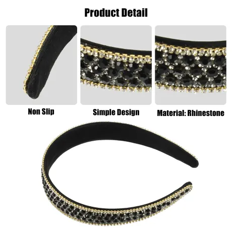 Unique Bargains - Rhinestone Headband