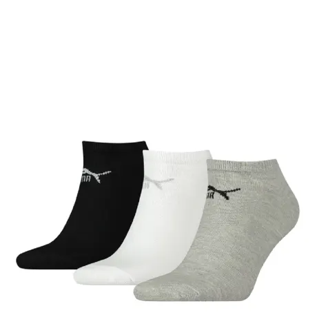 Puma - Unisex Adult Trainer Socks (Pack of 3)