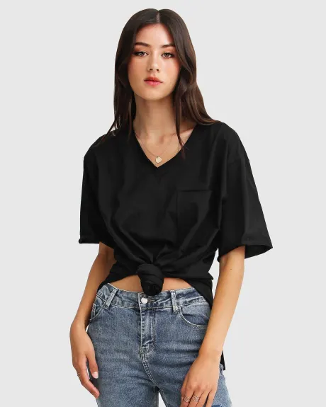 Belle & Bloom Brave Soul Oversized T Shirt