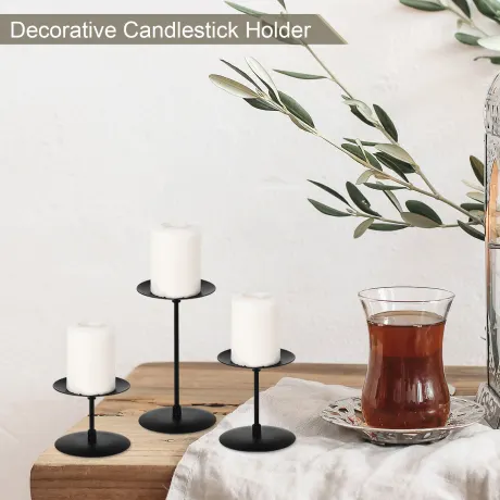 Cheibear- Candelabra Candle Holders Table Decor 2 Set