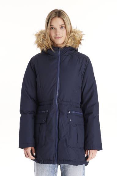 Parka d'hiver en duvet de gabardine - Modern Eternity