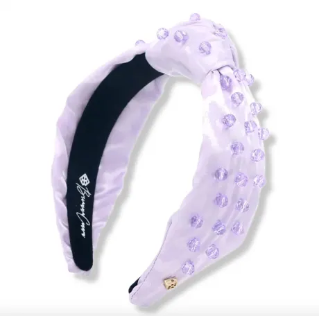 Brianna Cannon - Spotted Headband With Crystal Beads