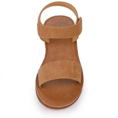 Allegra K - Dual Straps Fisherman  Flat Sandals