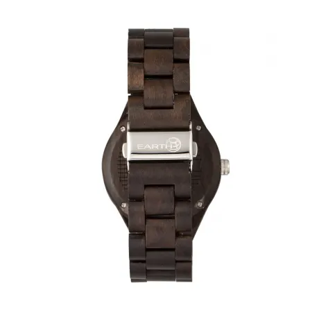 Earth Wood - Sapwood Bracelet Watch w/Date - Red