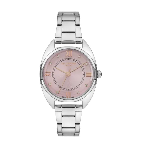 LEE COOPER-Women's Silver 33mm  watch w/Silver Dial