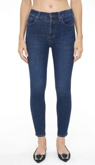 PISTOLA - Aline High Rise Skinny Jeans Metropolitan