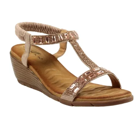 Lunar - Womens/Ladies Macie Wedge Sandals