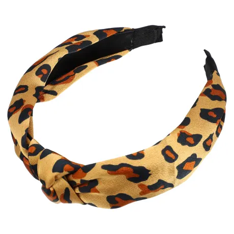 Unique Bargains - Leopard Pattern Knotted Headband