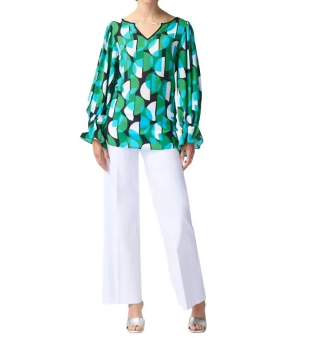 Joseph Ribkoff TOP GEO PRINT