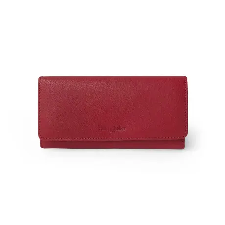 Club Rochelier Ladies' Leather Clutch Wallet with Gusset Pocket