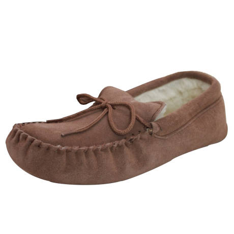 Eastern Counties Leather - Unisex Wool-blend Soft Sole Moccasins