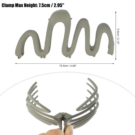 Unique Bargains - Metal Hair Claws