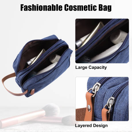 Unique Bargains- Makeup Cosmetic Travel Bag Waterproof Pouch