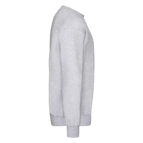 Fruit of the Loom - Mens Classic Heather Drop Shoulder Sweatshirt