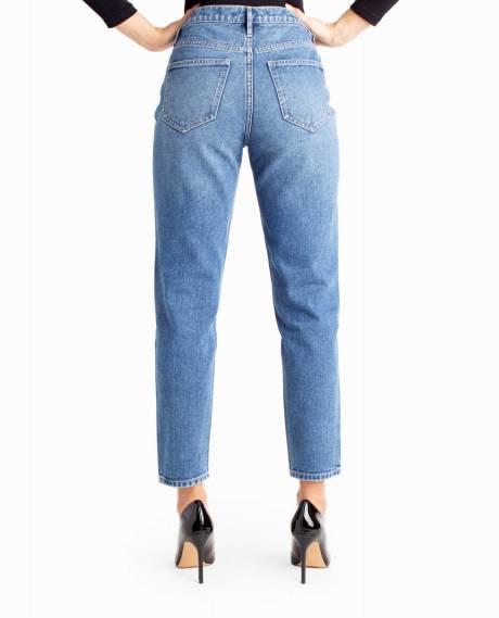 Nicole Miller Sunnyside High Rise Taper Leg Jean