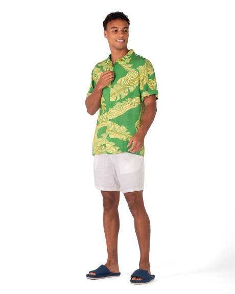 Coast Clothing Co. - Chemise en bambou à manches courtes Kelly Camper