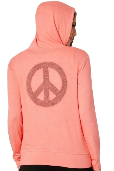 french kyss - Zip Peace Hoodie