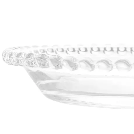 Pearl Collection Crystal Deep Plates 14cm Set of 4