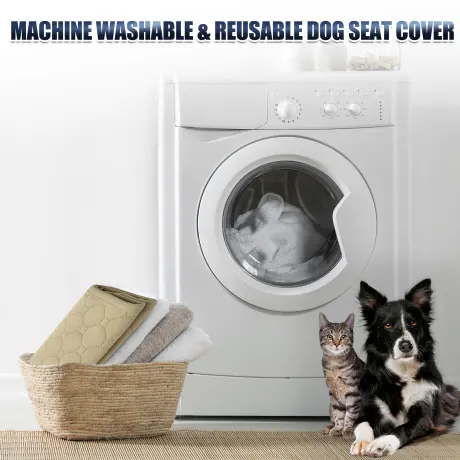 Unique Bargains- 2 Pcs Dog Seat Cover Reuse Car Seat Cover 60x45cm