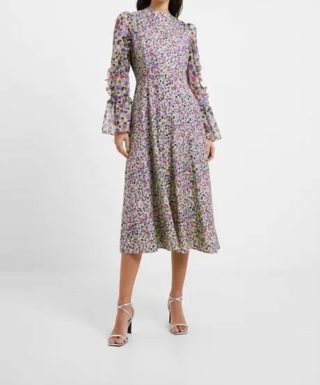 FRENCH CONNECTION - Alezzia Ely Jacquard Dress