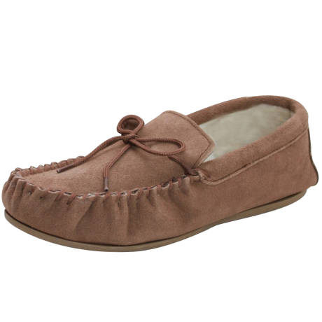 Eastern Counties Leather - Unisex Wool-blend Hard Sole Moccasins