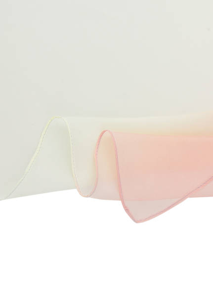 Allegra K- Chiffon Gradient Color Long Wrap Scarf