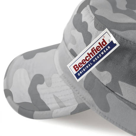 Beechfield - - Casquette armée à motif camouflage 100% coton - Adulte unisexe