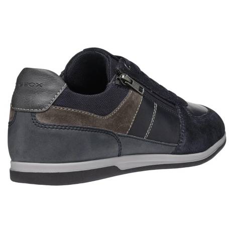 Geox - Mens U Renan B Suede Sneakers