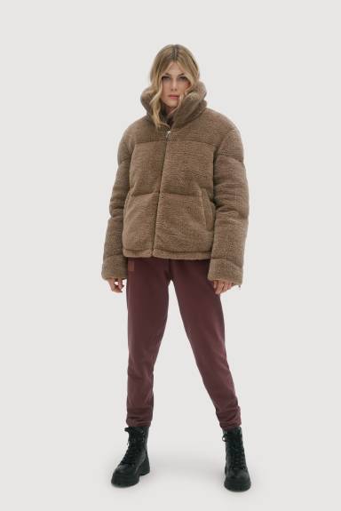 Noize - Kamala Short Vegan Sherpa Coat