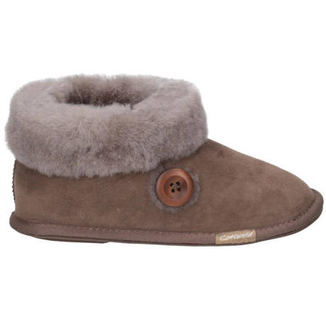 Cotswold - Womens/Ladies Wotton Sheepskin Soft Leather Booties