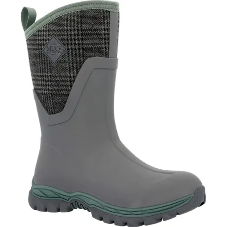 Muck Boots - Womens/Ladies Arctic II Plaid Sport Mid Boots