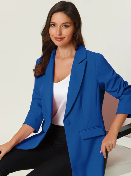 Hobemty- Office Long Sleeve Blazer Jacket