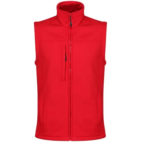 Regatta - Mens Flux Softshell Bodywarmer / Water Repellent Sleeveless Jacket