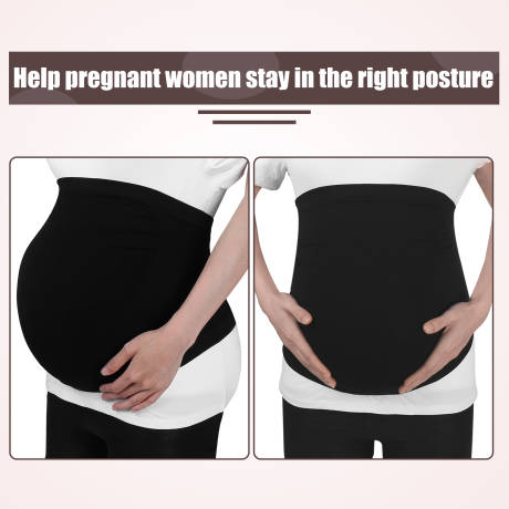 Allegra K- 2 Pcs Maternity Pregnancy Support Belly Band