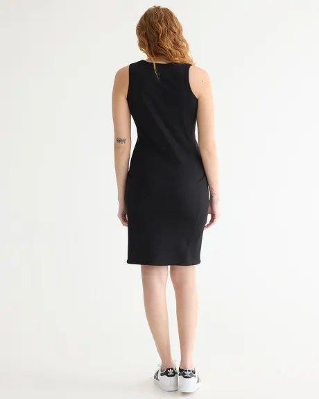 Sleeveless Ribbed Dress - Hyba