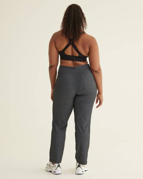 Pantalon urbain chiné à jambe étroite, Hyba