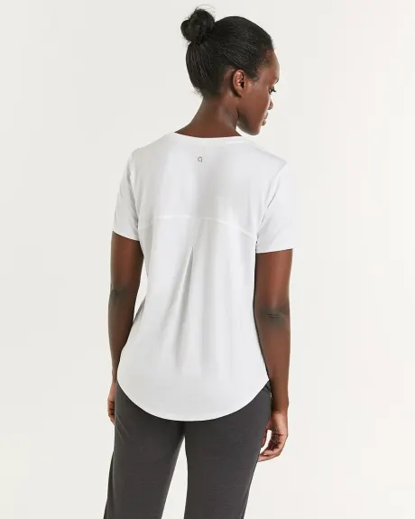 Short-Sleeve Crew-Neck Tee, Dry Lux Hyba Essentials