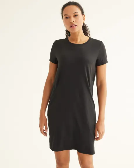 Short-Sleeve T-Shirt Dress - Dry Lux Hyba