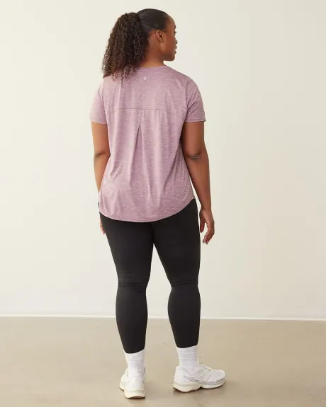 Short-Sleeve Crew-Neck Tee, Dry Lux Hyba, Hyba Essentials