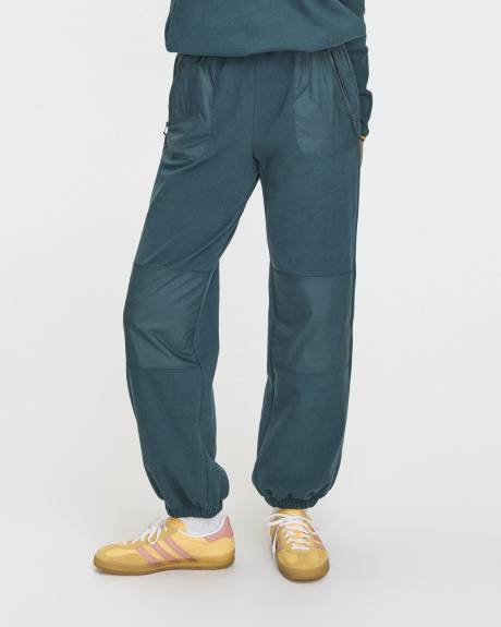 Polar Fleece Jogger with Reinforced Knees - Hyba